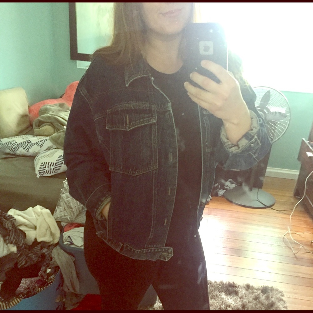 Men's style jean jacket